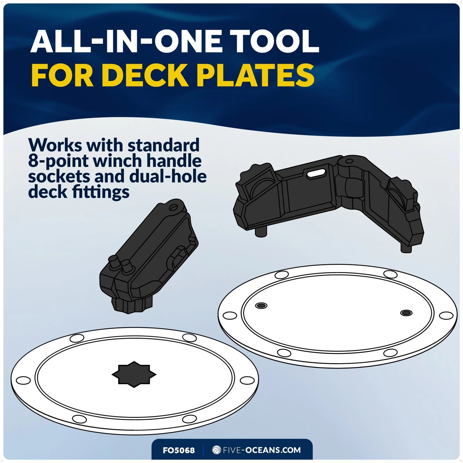 Adjustable Deck Plate and Fill Key for Universal Applications (FO5068)