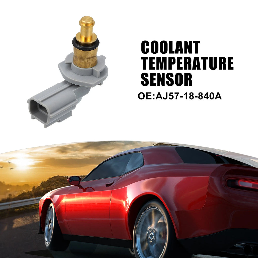 Coolant Temperature Sensor AJ57-18-840A with Gasket for Ford Escape (2005–2011)