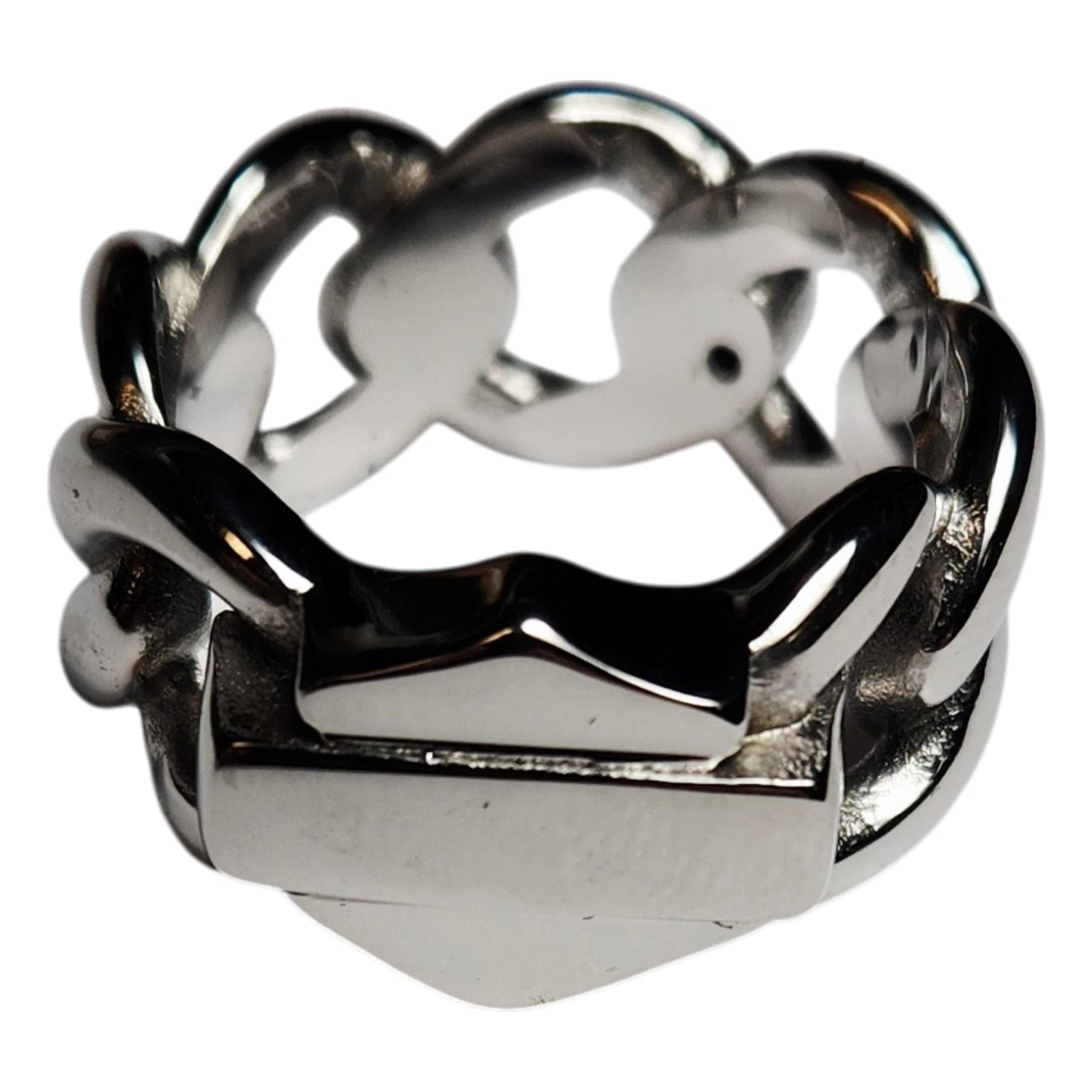 Men's Stainless Steel Biker Ring Size 14 for Harley-Davidson (OEM 34R00342-14)