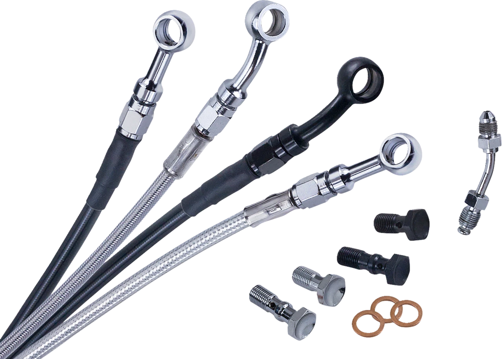 Upper Brake Line for Barnett (Stainless Steel +6") 252-30-51134-6