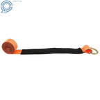 Set of 4 Car Tie Downs with Chain Anchors for Trailer SUV Truck
