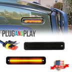 Set of 2 Front Amber LED Fender Side Marker Signal Lights for Hummer H2 (2003–2009)
