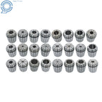 24 Pack ER40 Collet Set for Lathe (3-26mm)