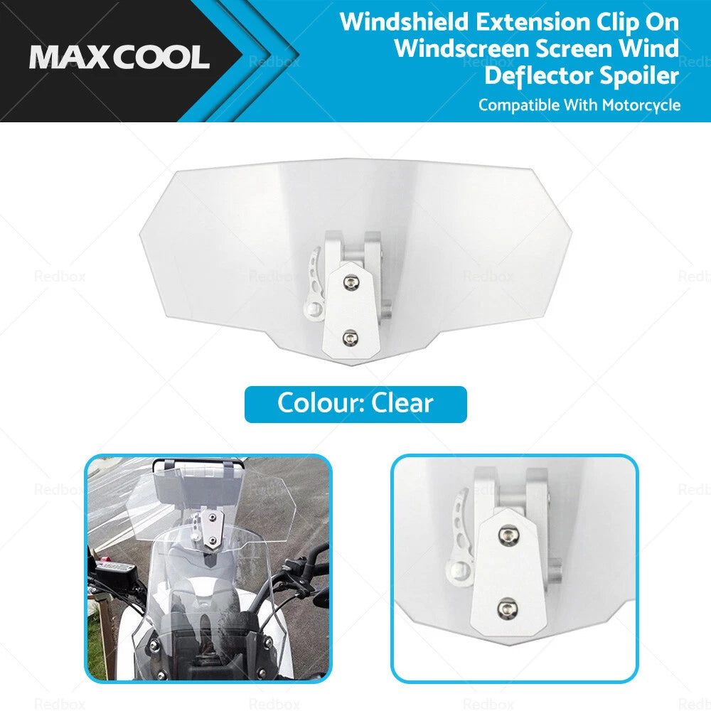 Windshield Extension Clip for BMW R1200GS (2004–2013)