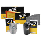 Wix Filter Kit for Volkswagen Eos, Audi A3 (Air, Cabin, Fuel, Oil)