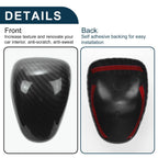 Carbon Fiber Gear Shift Knob Decorator Cover for Honda Accord (2013–2017)