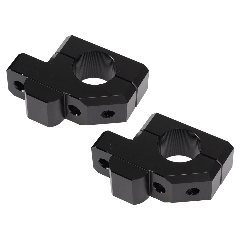 20mm Offset Black Handlebar Risers for KTM 390 790 890 1290 Adventure (2019–2024)