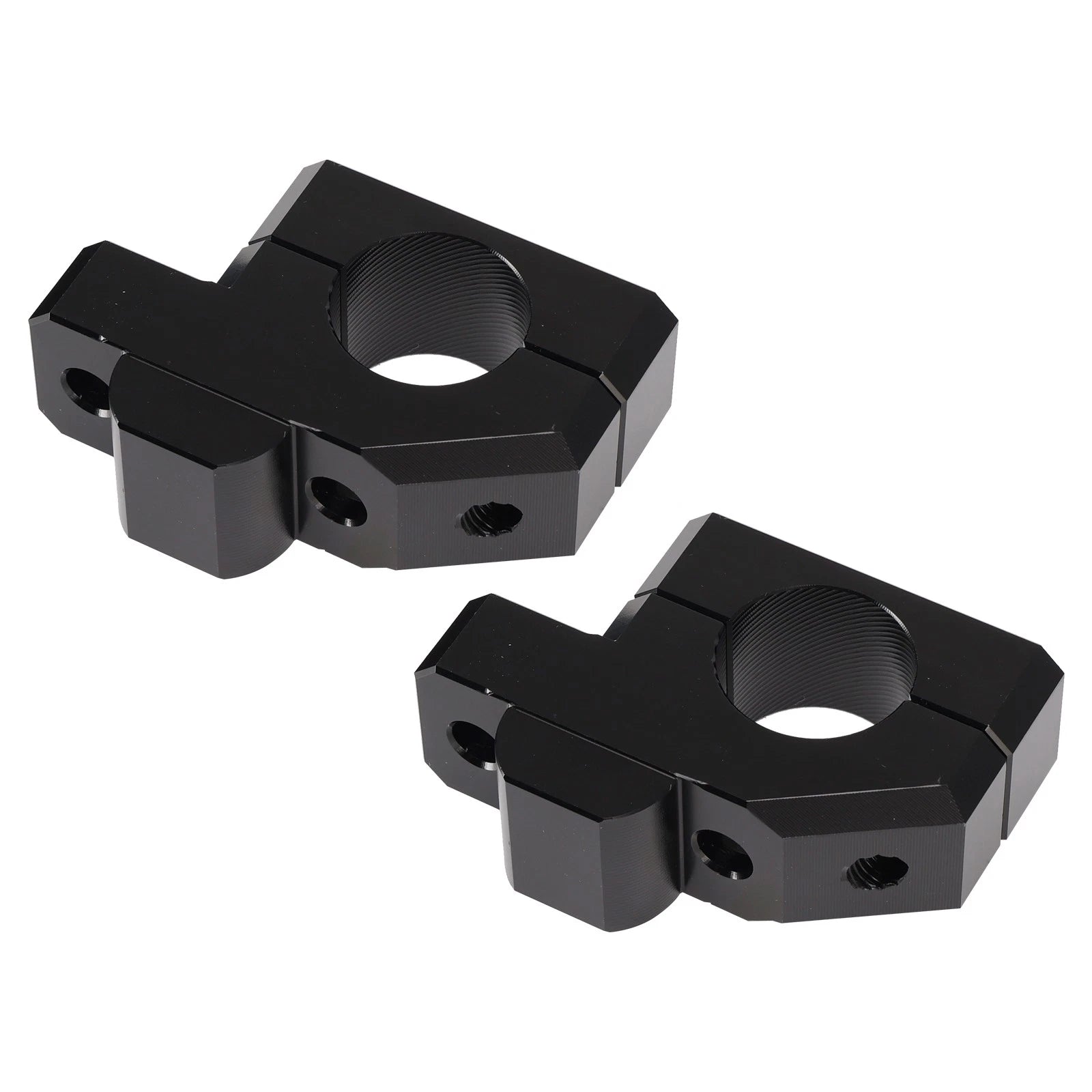 20mm Offset Black Handlebar Risers for KTM 390 790 890 1290 Adventure (2019–2024)
