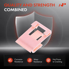 20Pcs 20mm Wide Pink Nylon Molding Clip for Honda Accord CR-V