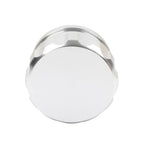 1" Silver Aluminum Weld-On Filler Neck w/ Cap for Fuel Tank Cover