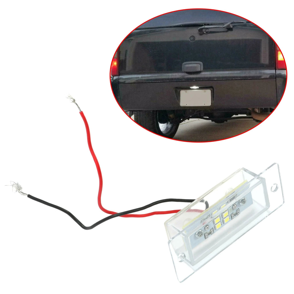 LED Roll Pan License Plate Light for Silverado GMC Sierra (2007–2013)