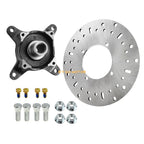 Front Wheel Hub & Brake Rotor w/Studs for Polaris Ranger 400 425 500 570 700 800 (2006–2019)