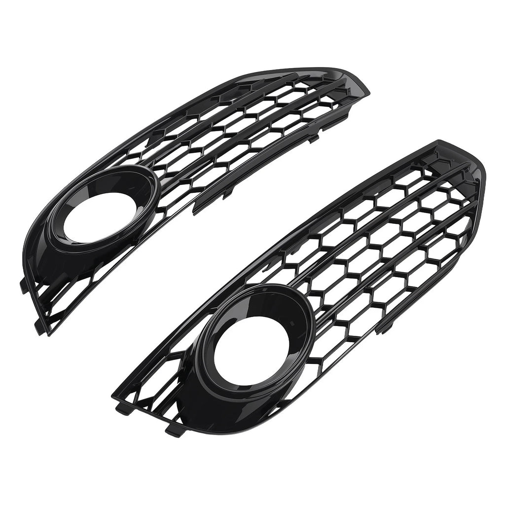 Front Bumper Fog Light Grille Cover for Audi A4 B8 Allroad (2010–2015) 8K0807682H