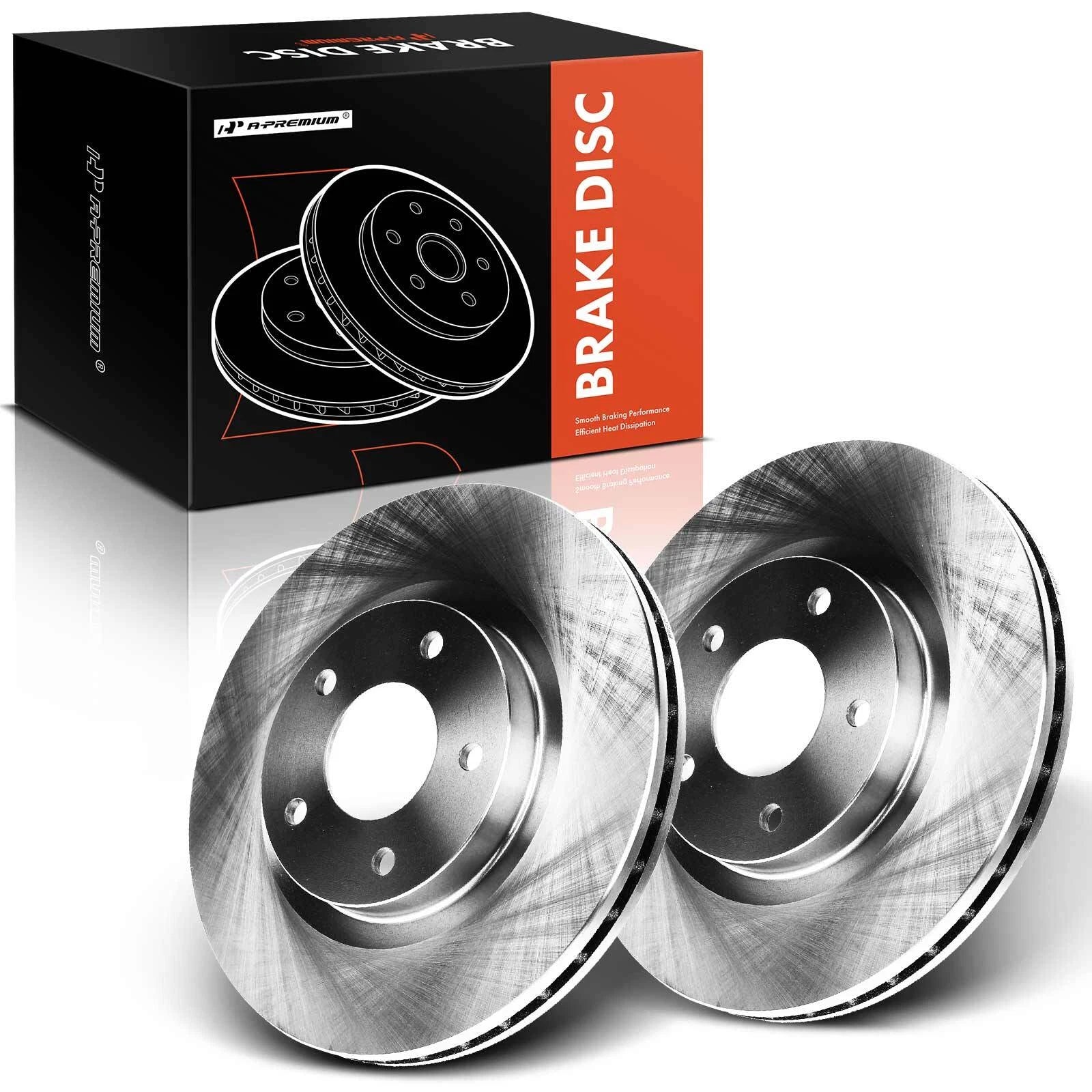 Front Disc Brake Rotors for Jeep Compass Patriot (2007–2017)