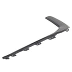 Left Front Bumper Side Molding Trim Glossy Black for Audi A6 C8 S6 (2019-2024)