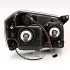Clear Crystal Headlight Set Left Right for 2005-2007 Dodge Magnum
