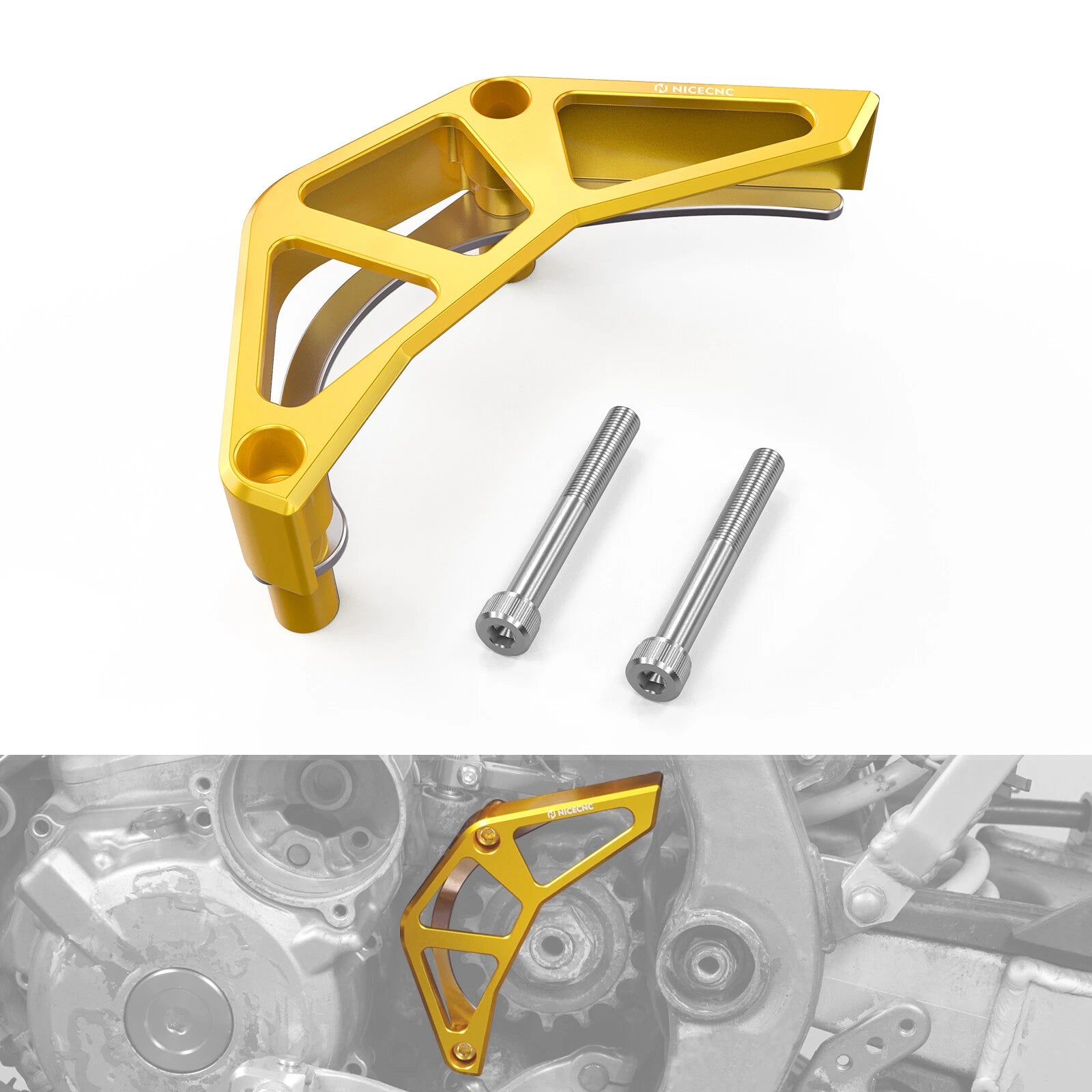 Front Sprocket Guard Chain Cover for Suzuki DRZ400S DRZ400SM (2000–2024)