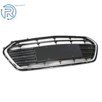Front Bumper Lower Grille for Chevrolet Trax (2017-2021) Black Chrome