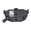 Set of 4 Ceramic Brake Pads for Hyundai Elantra (2002–2005)