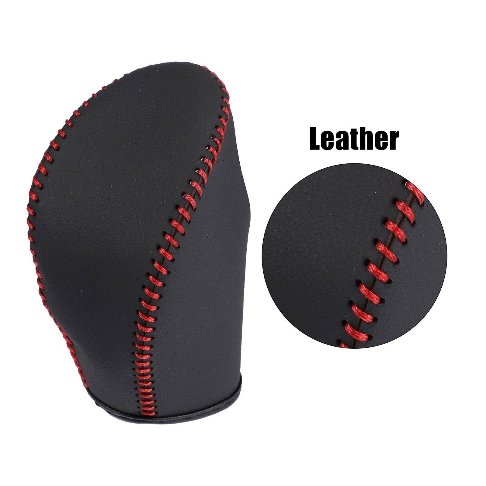 Faux Leather Gear Shift Knob Cover for Nissan Rogue Sport (2017–2021)