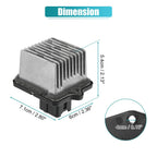 HVAC Blower Motor Module Resistor 7802A006 for Mitsubishi Lancer Outlander (2003–2015)
