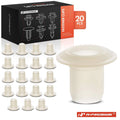 20x Hood Emblem Grommet Clips for BMW 