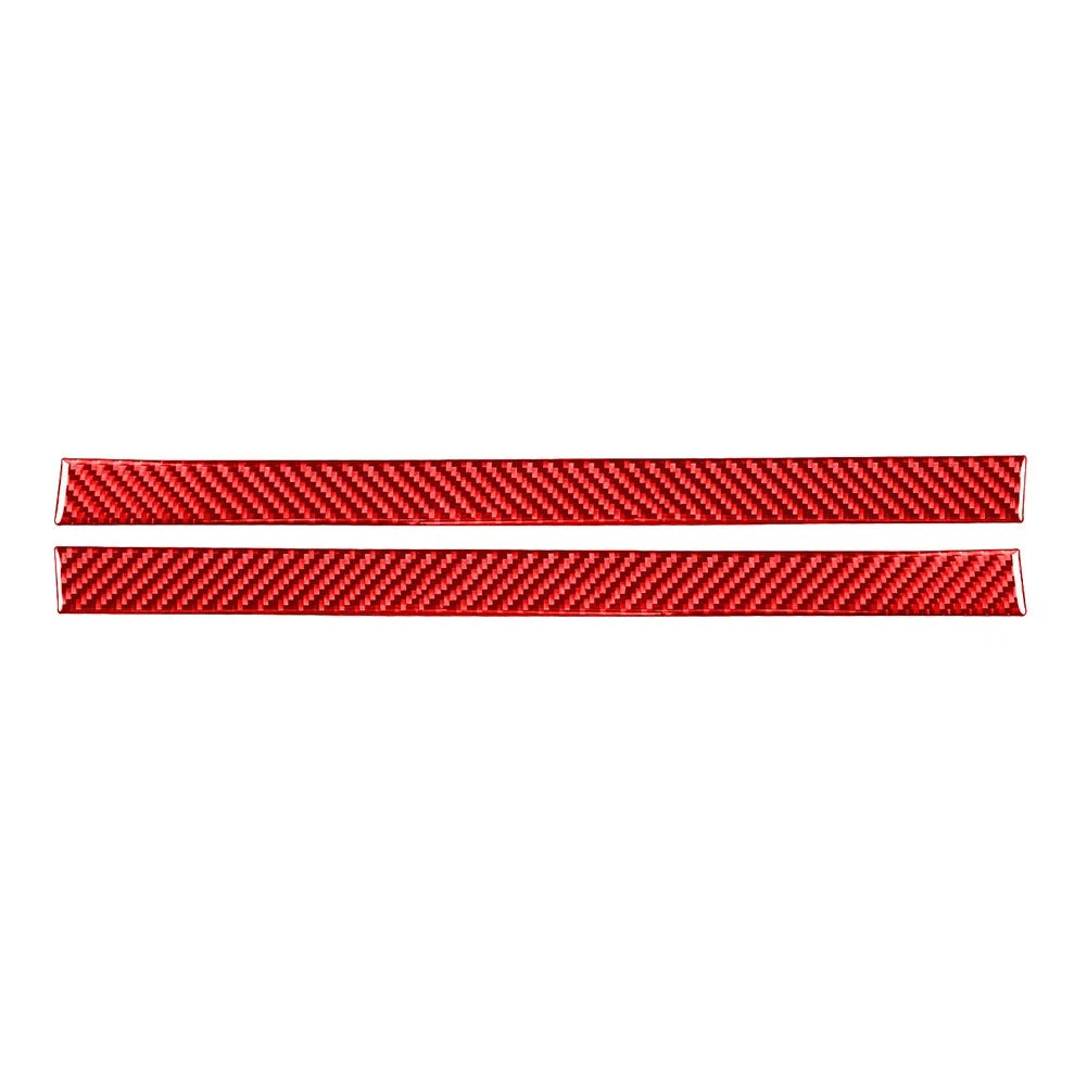 Carbon Fiber Rearview Mirror Anti-Scratch Strip Trim for Toyota Tundra (2014–2021)
