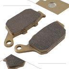 2pc Rear Brake Pads for Honda NC 750 S ABS (2014–2018) - Champagne Gold