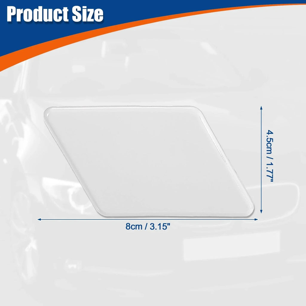 Washer Nozzle Cover Right Front for BMW 3 Series E90 E91 White (2005-2012)