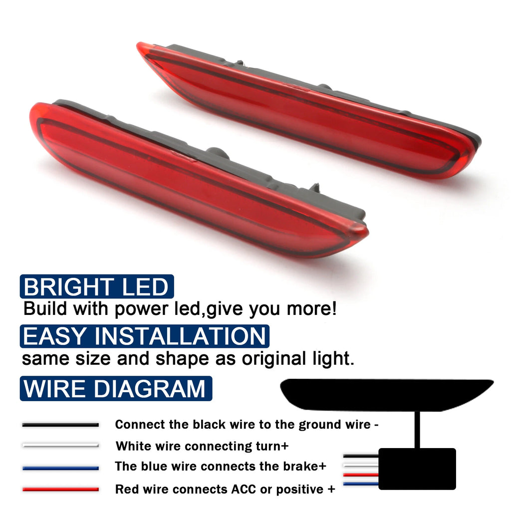 Dynamic Turn Signal Brake Light LED for Infiniti Q50 Q60 (2014-2021)