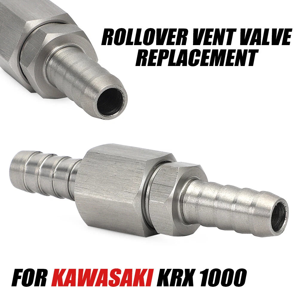 Fuel Tank Vent Breather Rollover Valve for Kawasaki KRX 1000 (2019–2023)