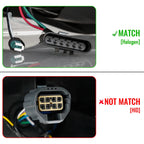 Halogen Headlight for GMC Acadia (2007–2012) Projector w/ Bulb Driver Side