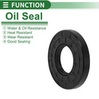 Oil Seal for Rotary Shaft (35x72x10mm) NBR Rubber High Pressure