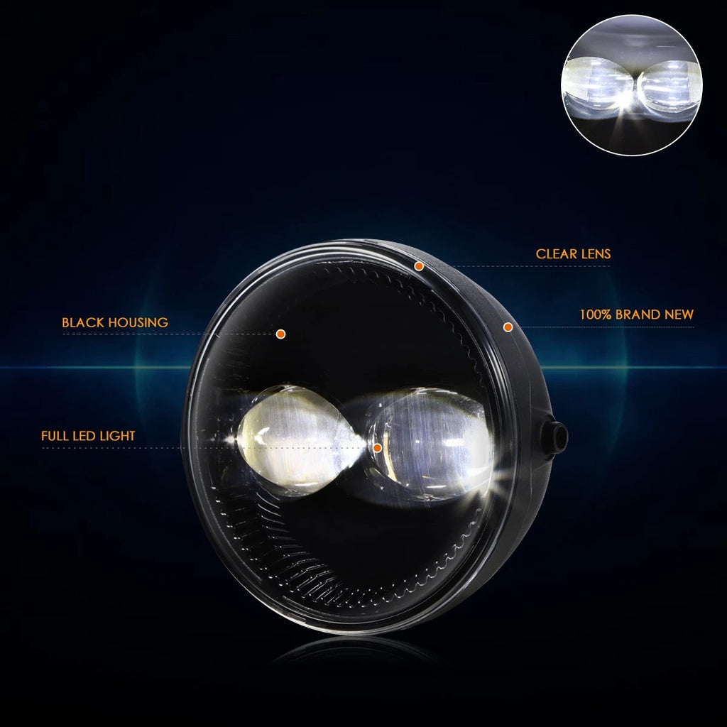 Full LED Front Bumper Projector Fog Lights for Ford F150 (2011–2014)