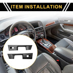Set of 1 Rear Door Window Switch Panel Cover Trim for Ford F-150 (2021–2024)