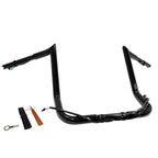 14" Prewired Ape Hanger Handlebar for Harley Street Glide/Electra Glide (2014–2015)