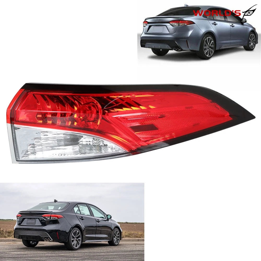 Rear Outer Tail Light Lamp for Toyota Corolla (2020–2021) Passenger Side