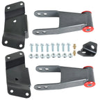 Set of 2 Rear Drop Shackles for Chevy Silverado GMC 1500 (1988â1998)