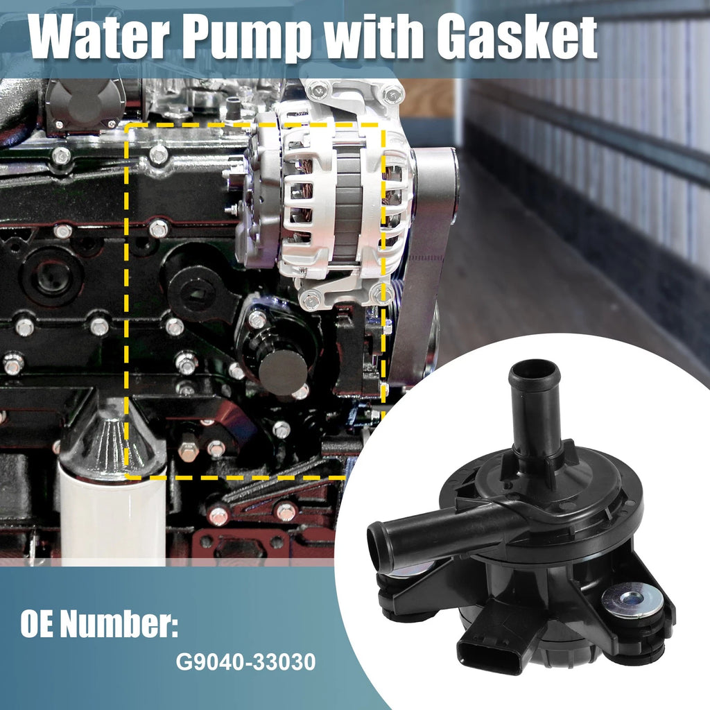 Drive Motor Inverter Cooler Water Pump G9040-33030 for Lexus Toyota (2006–2023)