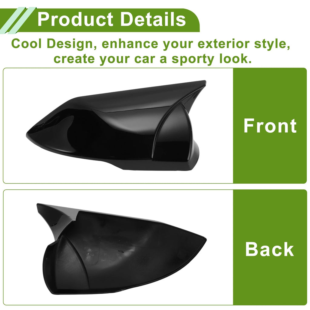 Set of 2 Side Mirror Cover Caps for Hyundai Elantra (2021–2024)