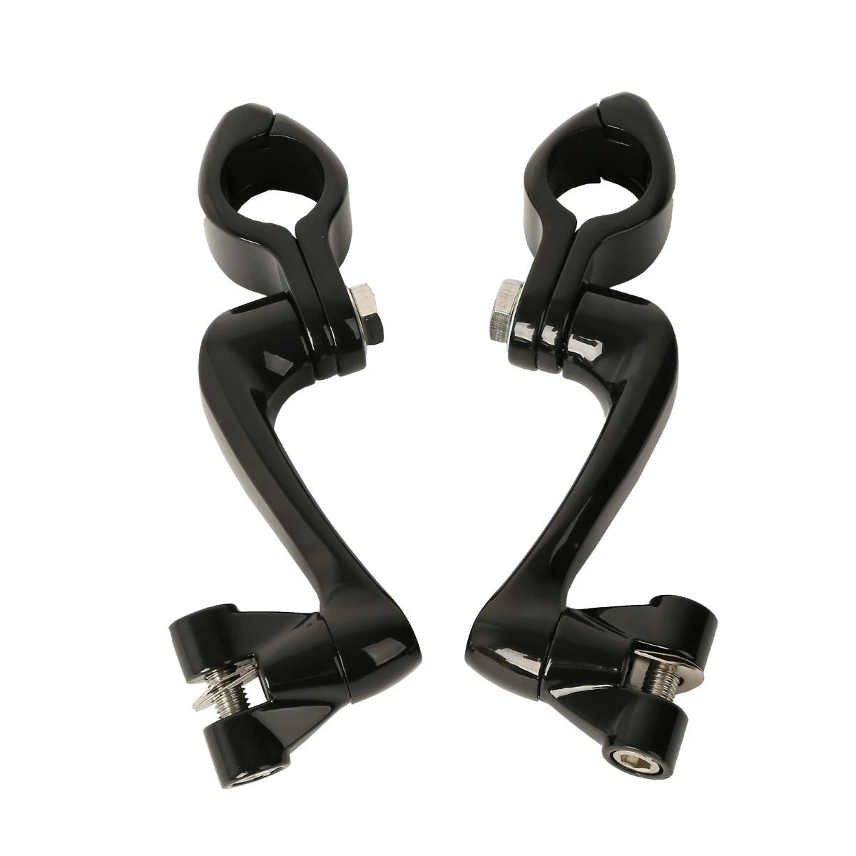 1.25" Highway Foot Pegs for Harley Honda Universal (Fits )