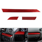 3 x RHD Carbon Fiber Dashboard Panel Cover Trim for Toyota Tundra (2014-2021)