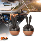 Car Perfume Air Freshener Clip-On for Universal Use (Rabbit Ear Design)