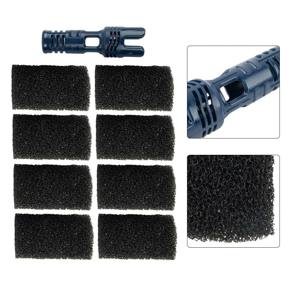 TSP10P Tail Sweep + 8X 9-100-3105 Sweep Hose Scrubber for Polaris 3900 Sport (2010–2019)