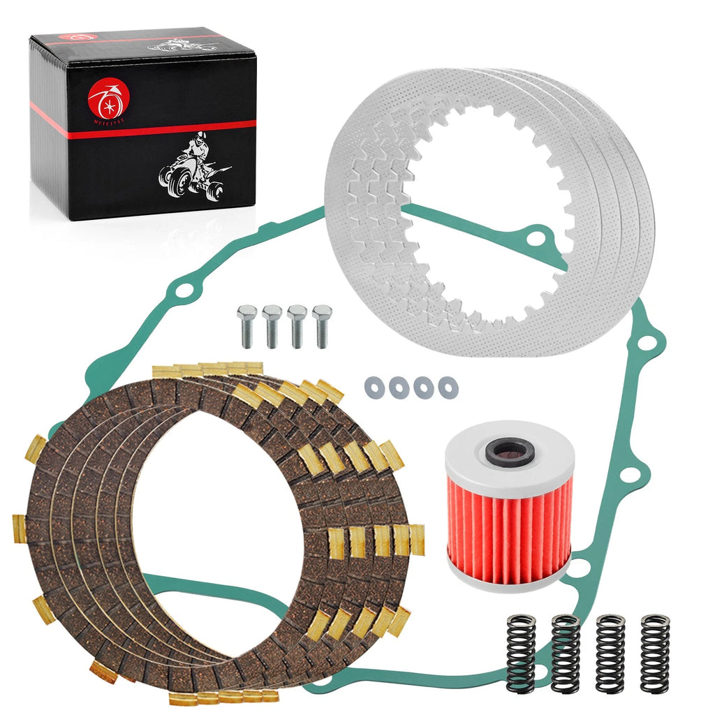 Clutch Plates and Gasket Kit for Kawasaki Ninja 250R EX250F (1986–2007)