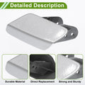 Front Left Washer Nozzle Cover Cap for BMW 320i Silver Tone (2013 - 2018)