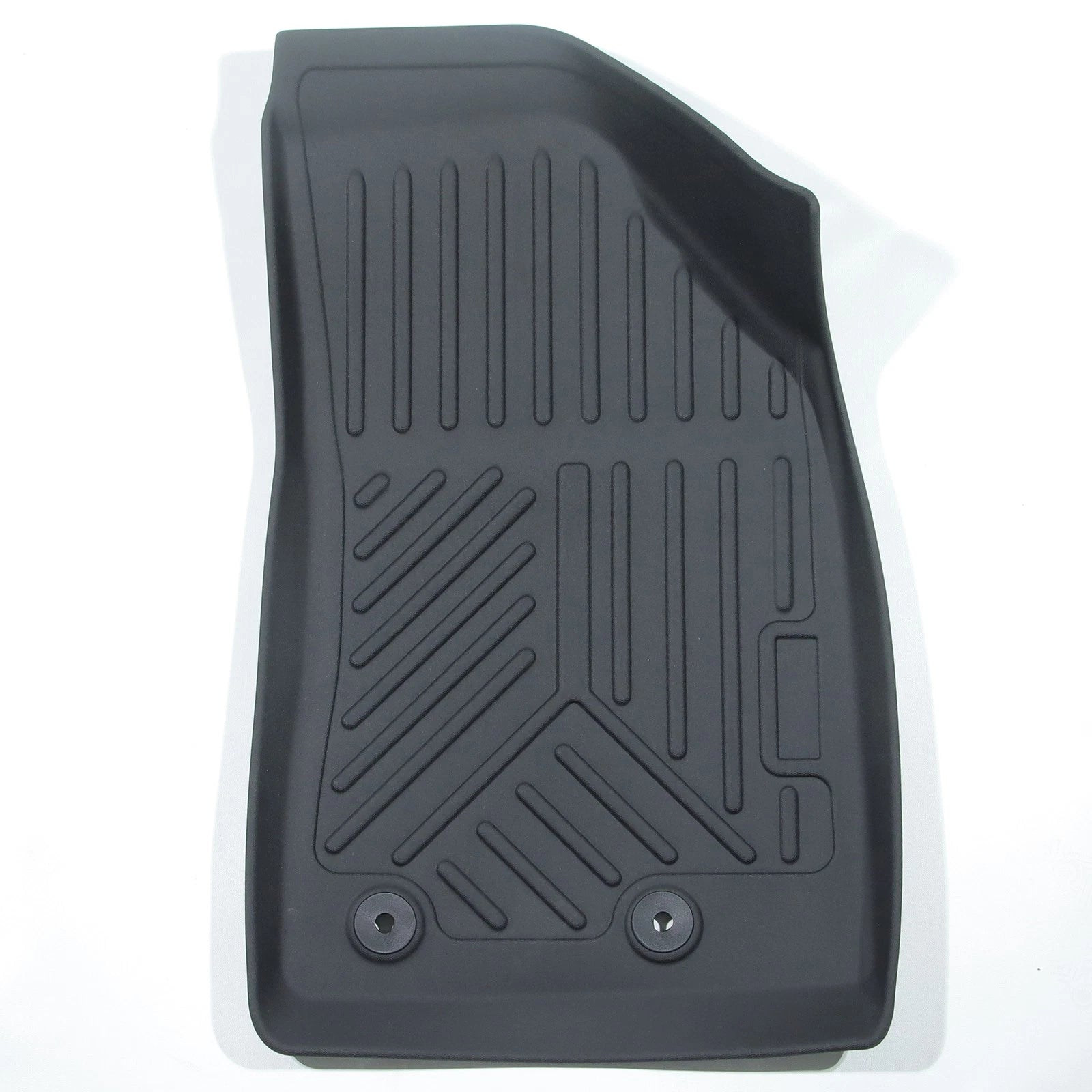 Set of 2 3D Floor Mats for Jeep Compass (2017–2026) TPE Rubber All Weather
