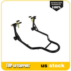 Front Stand for Motorcycle Bike - Paddock Swingarm Lift, Black