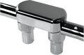3" Chrome Handlebar Riser & Top Clamp Kit for LA Choppers (LA-7446-03)