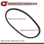 Drive Belt V-Belt for Honda Elite 125 150 (2001-2009)